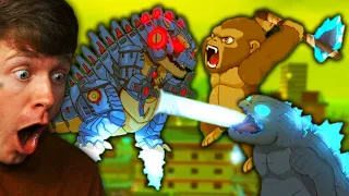 BABY GODZILLA and BABY KING KONG vs BABY MECHAGODZILLA