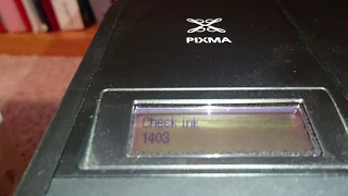 How to fix 1403 Ink Error for Canon Pixma cartridges