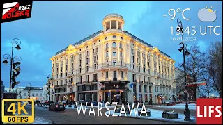 4k POLAND🚶🏽‍♂️#WALK ~ WARSAW ~ 👲🏼 RYNEK - KRAKOWSKIE PRZEDMIEŚCIE 🔮 ŚRÓDMIEŚCIE ~ 60fps #PrzezPolskę