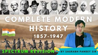 Complete modern Indian History (1857 to 1947 )  I Spectrum   Book  I   Upsc prelims  2024/25