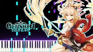 Yoimiya: Dazzling Lights in the Summer - Character Demo | [Piano Cover] (Synthesia)【Genshin Impact】