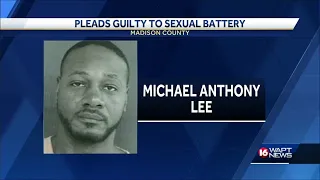 Man pleads guilty to sexual battery