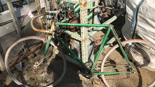 Projekt 2023 Dusika Kolarzówka 60 lata #retrobike #vintagebicycle #campagnolo #oldbikes #bicycle