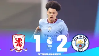 Manchester City vs Middlesbrough | Highlights | U18 Premier League 08-04-2023