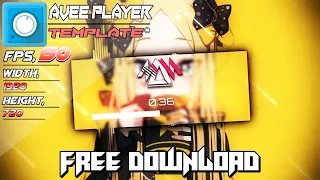 [Avee player template] Epic Modified Original Template - FREE DOWNLOAD