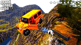 GTA 4 CAR CRASHES COMPILATION. Ep. 73 (Ragdolls, Crashes, Real Damage)