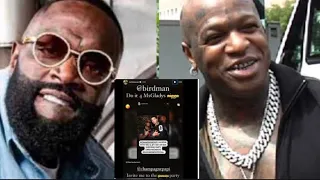 RICK ROSS TAKES SHOTS AT BIRDMAN AND BRINGS UP HIS MOTHER/ DOES ROSS REALLY WANT SMOKE?