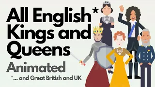 All English Kings and Queens animated history documentary