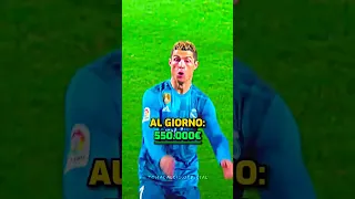 Lo Stipendio di C. Ronaldo all' Al-Nassr🐐💰 #calcio #shorts