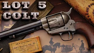 Unholstering History: Why Lot 5 Colts Reign in Gun Collecting