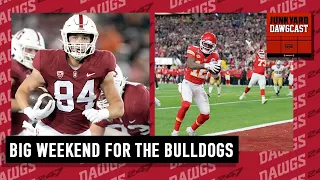 Dawgs add Stanford TE Benjamin Yurosek + Super Bowl LVIII reactions | Junkyard Dawgcast