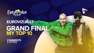 🇱🇹 Eurovizija.LT 2024 | Grand Final | My Top 10 | Comments & Ratings (Eurovision 2024)