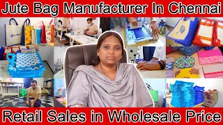 Best Jute Bag Manufacturer in Chennai | Rubis Bags, Moulivakkam