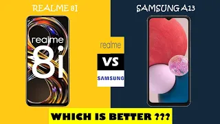 Realme 8I vs Samsung A13 - Which one to buy(Detailed Comparison)