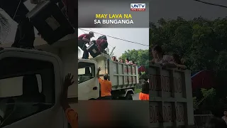 Pag-agos ng lava mula sa bunganga ng Mayon, namataan; mga residente sa 6 km danger zone, inililikas