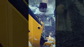 Работа моей мечты 💯🔥😂вскрыли теплотрассу на JCB4CX SS👍👍#jcb #jcb4cx #екатеринбург