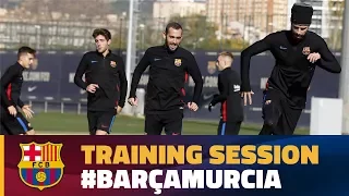 Recovery session after the draw at Mestalla