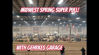 2024 Midwest spring super pull! limited pro stock diesel garden tractor class!