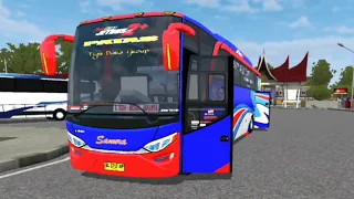 Sanura JB2 Setra Scania WSP Mods Bussid