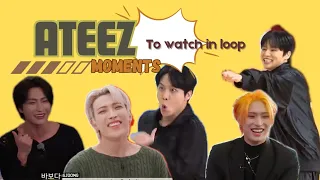 Ateez funny moments to watch in a loop