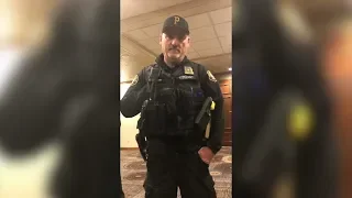 Hotel guest evicted from DoubleTree for talking on phone in lobby