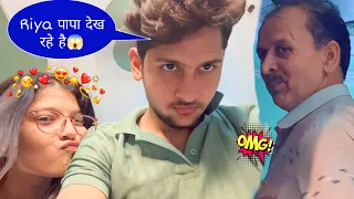 RIYA पापा ने देख लिया 😱 || The Harshit Vlogs