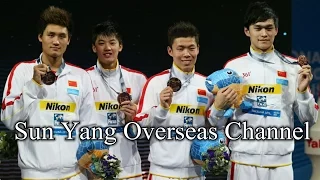 【Sun Yang】‎쑨양‬ 孫楊 ‬CCTV 2013 Barcelona FINA World Championships Men's 4X200 Freestyle Relay