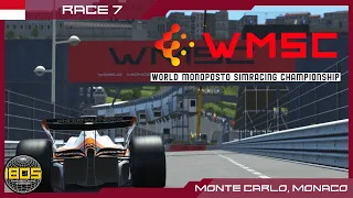 WMSC 2023 - Race 7 - Monte Carlo, Monaco [MON] #simracing #rfactor2 #twitch