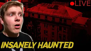 🔴 LIVE | INSIDE INSANELY HAUNTED Old Hospital on College Hill