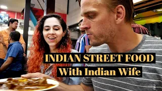 Indian Street Food in GUJARAT with BRAIN EATING WIFE (Vadodara Non-Veg Tour) #RockEats