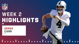 Derek Carr Highlights vs. Steelers | NFL 2021