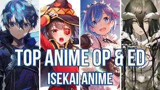 My Top 120 Isekai Anime Openings/Endings