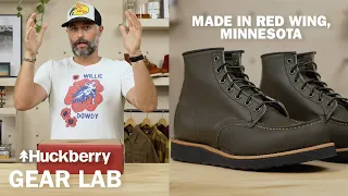 First Look: The Modern Version of the Original Red Wing 6-Inch Moc | Huckberry Gear lab