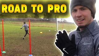 2021 THE JOURNEY BACK TO PRO... (DAY IN THE LIFE OF A FOOTBALLER)