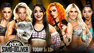 NXT Women's Title Ladder Match - Stand And Deliver 2023 - Highlights. (Reuploaded)