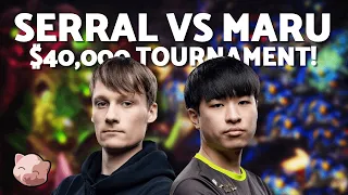 SERRAL vs MARU: GOAT BATTLE! | $40,000 Masters Coliseum 6 Group A (Bo3 ZvT) - StarCraft 2