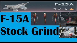 F-15A Stock Grind | War Thunder Multiplayer Gameplay