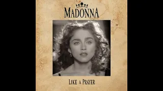 Madonna - Like a Prayer (Orig. Full Instrumental Madonna's Unused BV & Prince Guitar) HD Enhanced