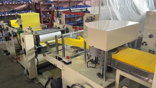 2024 new full auto dental pad paper napkin making machine