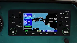 Навигационная система NS 430 в кабину Ми-8МТВ2 #crazyrussianpilot DCS World Stream #DCS: #RTX4090