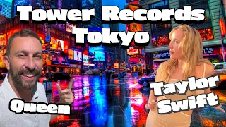 I Survived Tower Records in Shibuya - The Biggest Record Store in Tokyo! 👍❤️👍