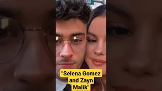 Selena Gomez and Zayn Malik #celebrity