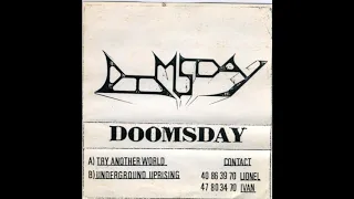 Doomsday (Fra) Demo # 1. 1991 (Rare French Thrash metal Obscurity)  (Remastered)