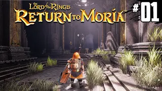 ESTE JUEGO ME HA SORPRENDIDO - Lord Of The Ring Return To Moria - Parte #1