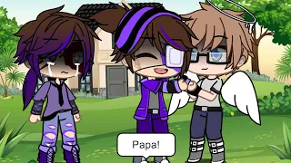 “Why do you call him Papa?”||Backstory||Michael and William Afton //Gacha Club// Afton Family