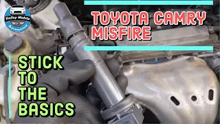 2007 Toyota Camry Misfire | How to Fix Cylinder Misfire DIY Diag and Repair