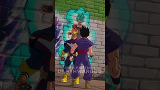 Goku Vs All Might #epicpartner #fortnite #anime #shorts