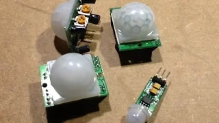 How PIR modules work and using them to control LED strings.