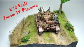 WW2 Diorama - Panzer IV - 1/72 - Build