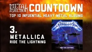 3. METALLICA Ride The Lightning - Top 10 Influential Heavy Metal Albums Metal Injection